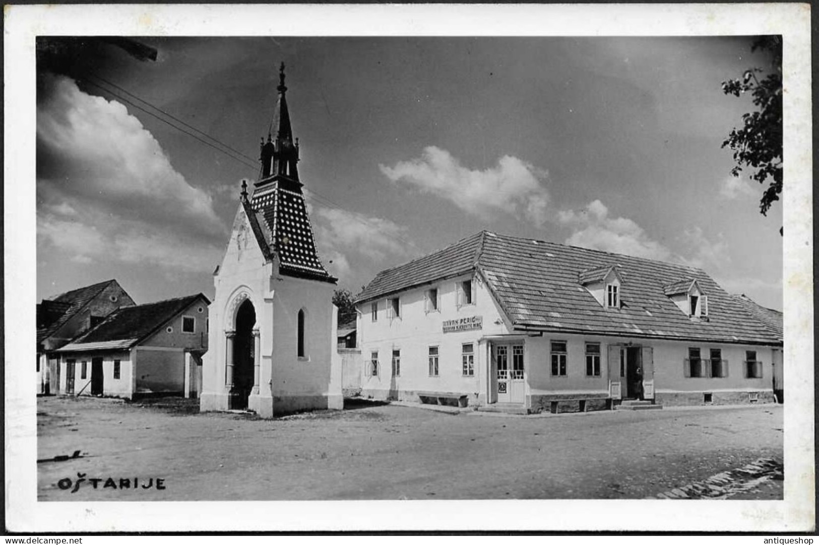 Croatia-----Ostarije Kod Ogulina-----old Postcard - Croacia