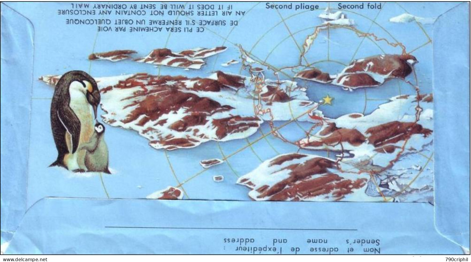 Aérogramme Poste Aérienne ,inauguration De La Piste De Terre Adelie - Neuf** - Enteros Postales