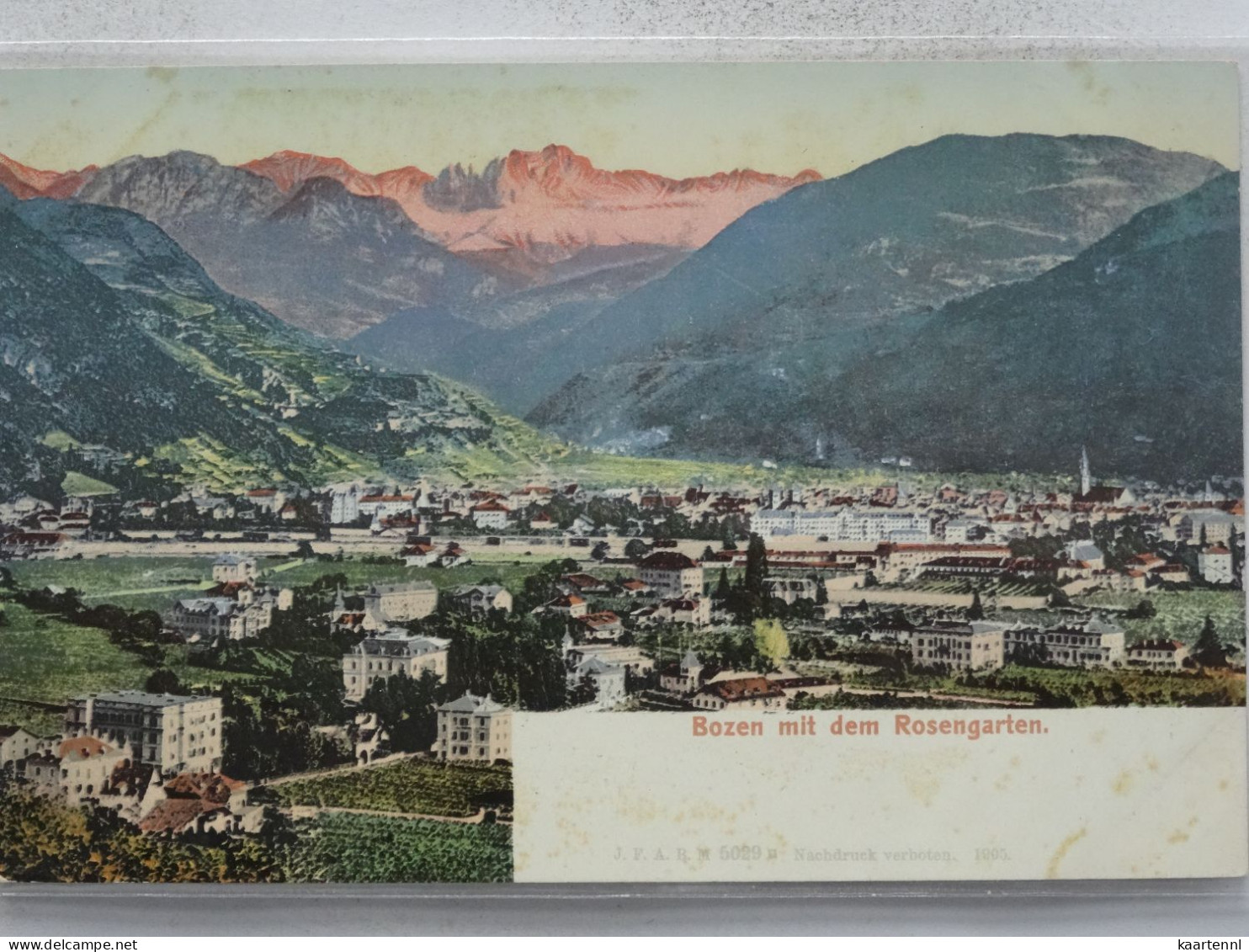BOLZANO   MIT DEM ROSENGARTEN     NO 18 - Bolzano (Bozen)