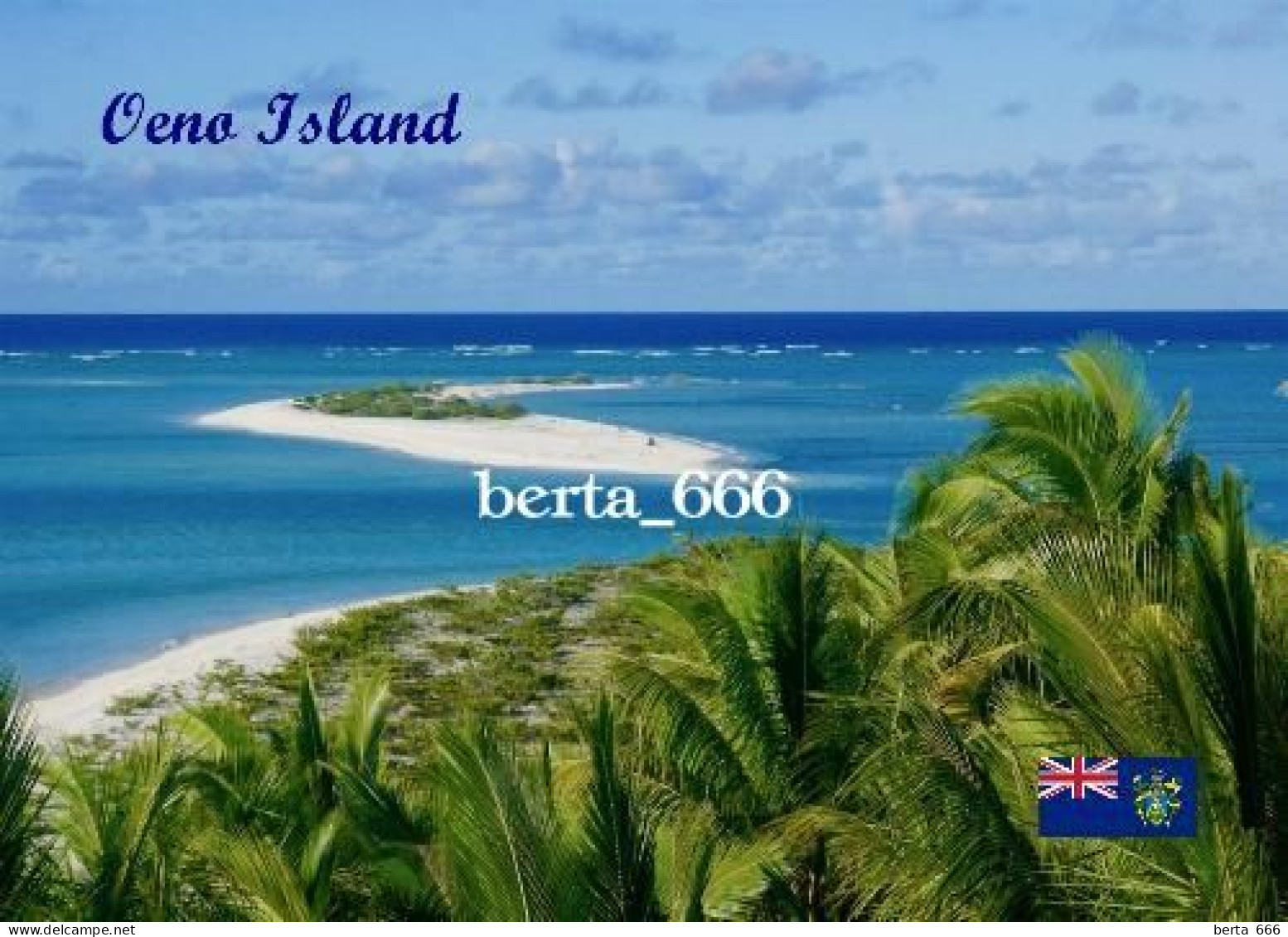 Pitcairn Oeno Island New Postcard - Islas Pitcairn