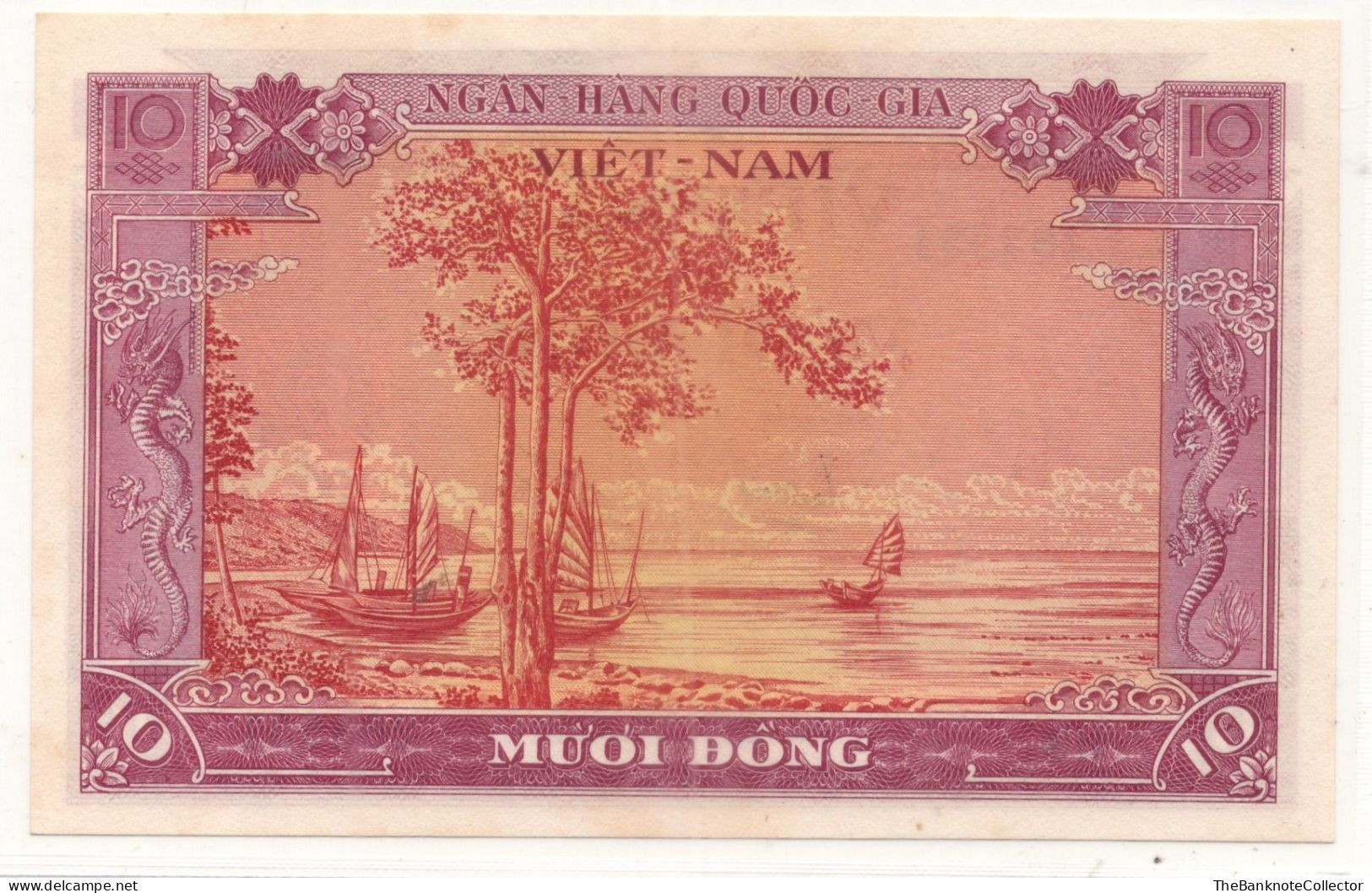 South Vietnam 10 Dong ND 1955 P-3 UNC - Vietnam