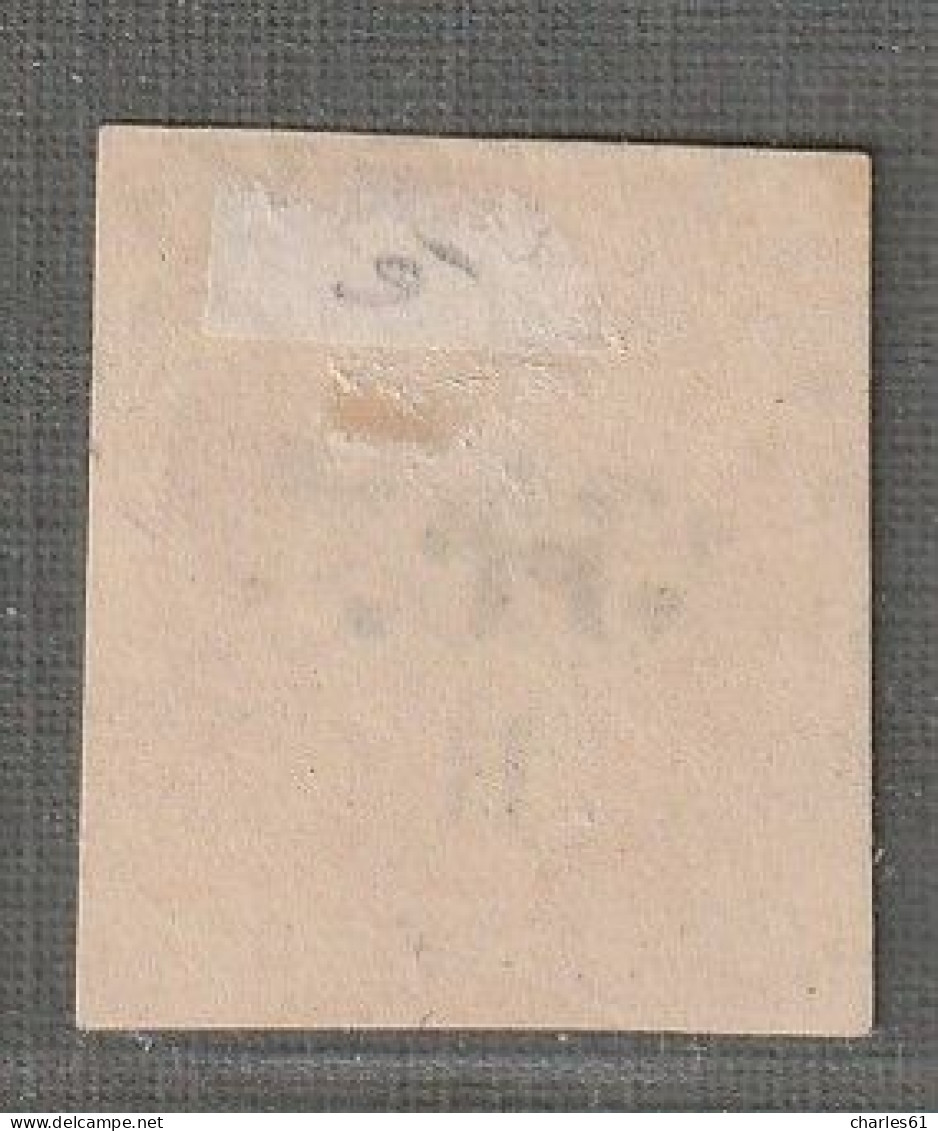 REUNION - N°6a Obl (1885-86) 5c Sur 40c Orange - Used Stamps