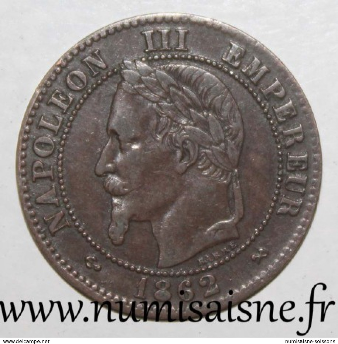 GADOURY 104 - 2 CENTIMES 1862 K - Bordeaux - TYPE NAPOLEON III - KM 796 - TTB - 2 Centimes