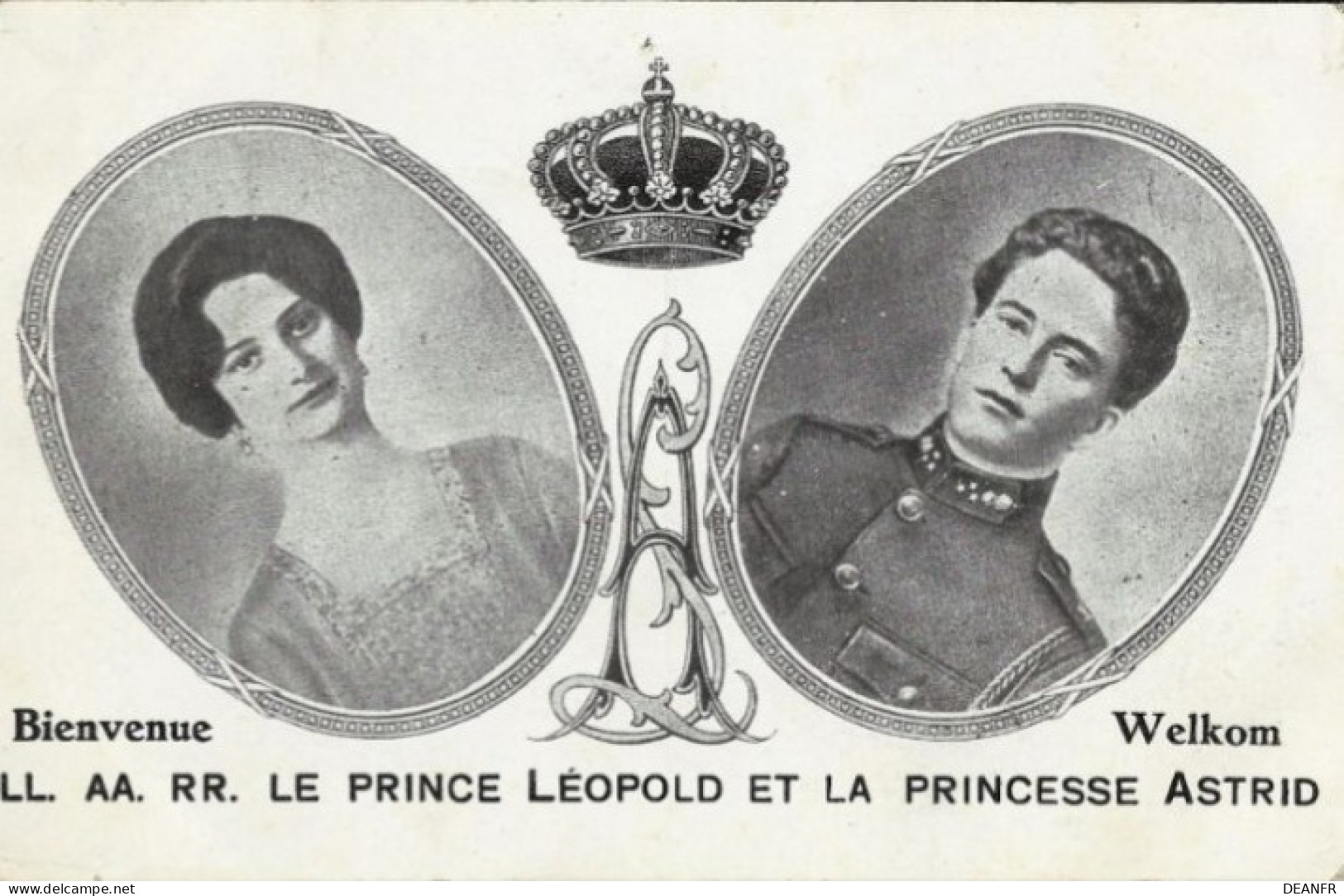 BELGIQUE : Astrid Et Léopold III. - Familles Royales