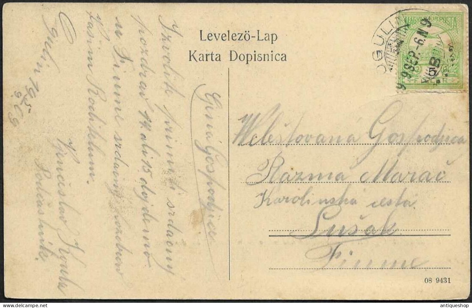 Croatia-----Ogulin (Vodopad Kod Mlina)-----old Postcard - Kroatien