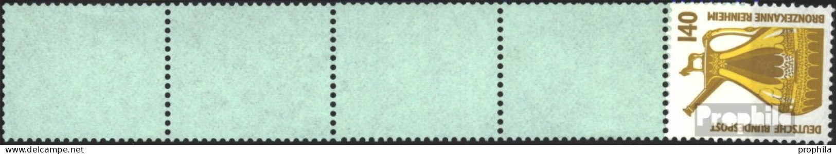 BRD 1401A R Mit Endstreifen Postfrisch 1989 Sehenswürdigkeiten - Unused Stamps