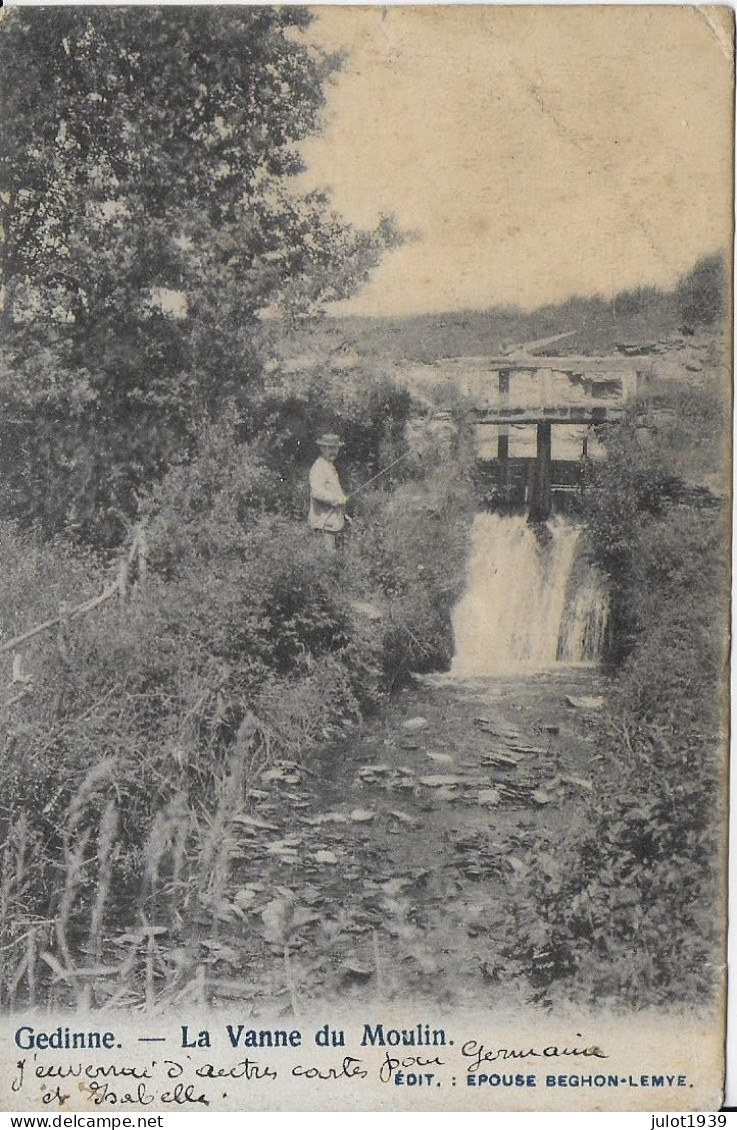 Julot1939 ...  GEDINNE ..-- VANNE Du MOULIN . 1903 Vers PARIS ( Mr Auguste LEOTARD ) . - Gedinne