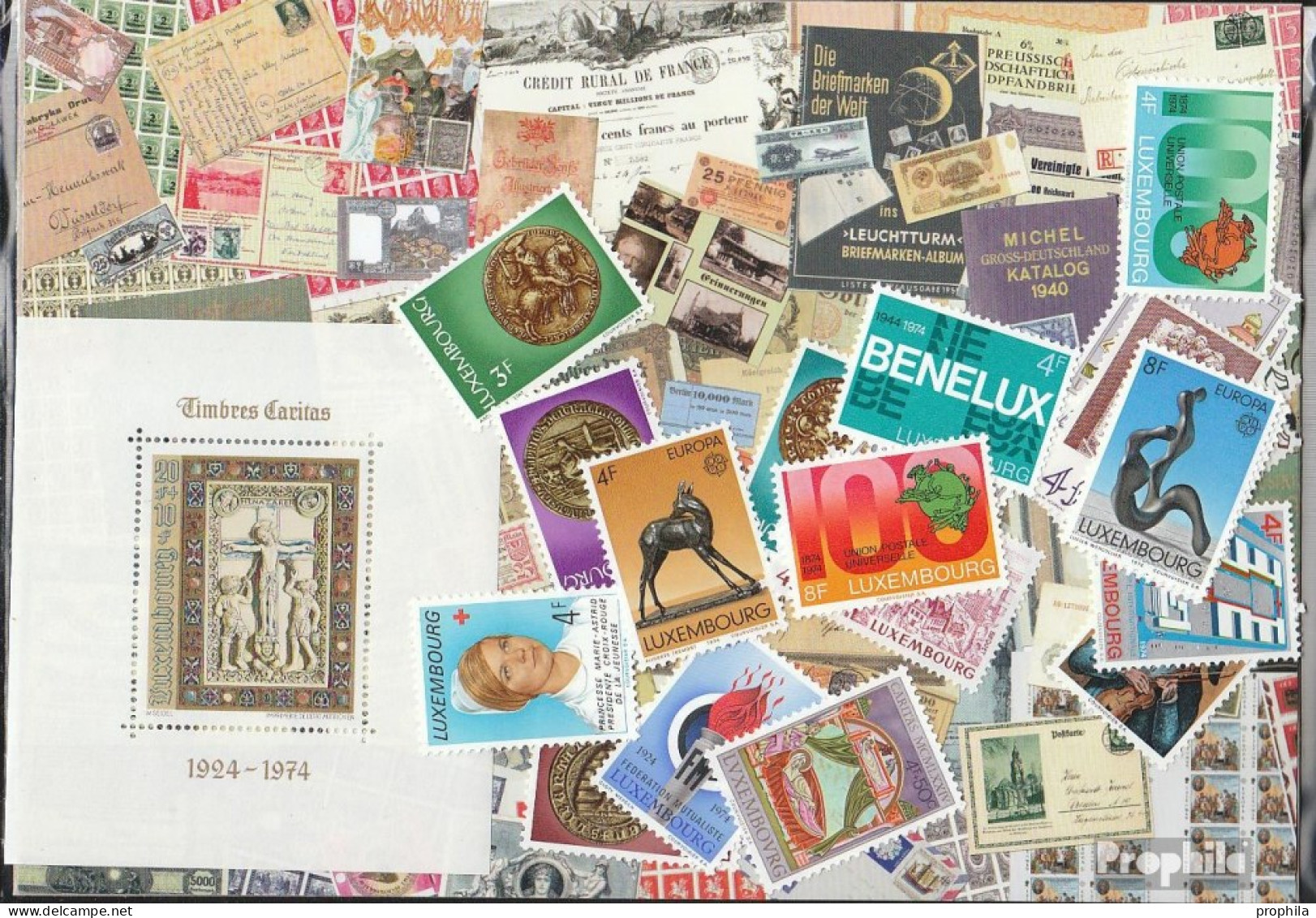 Luxemburg Postfrisch 1974 Kompletter Jahrgang In Sauberer Erhaltung - Annate Complete