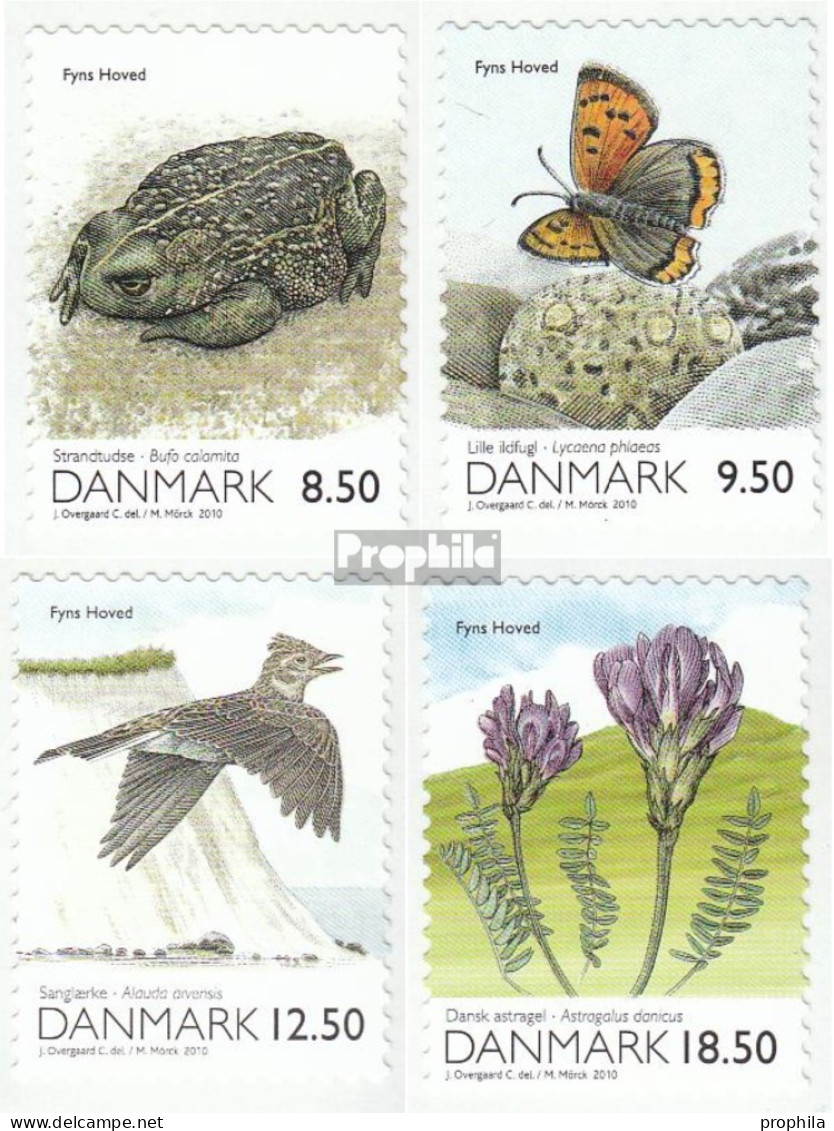 Dänemark 1556-1559 (kompl.Ausg.) Postfrisch 2010 Natur - Neufs