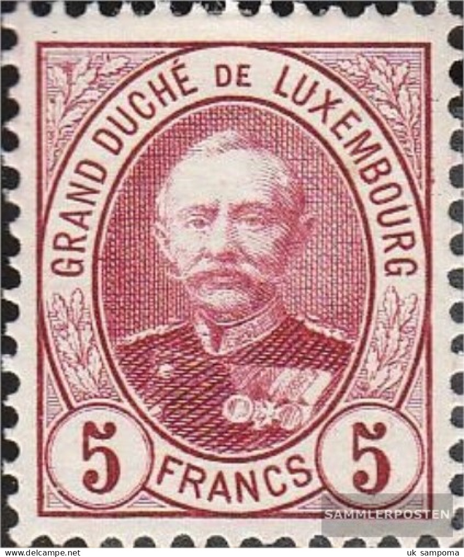 Luxembourg 66B Unmounted Mint / Never Hinged 1891 Adolf - Autres & Non Classés