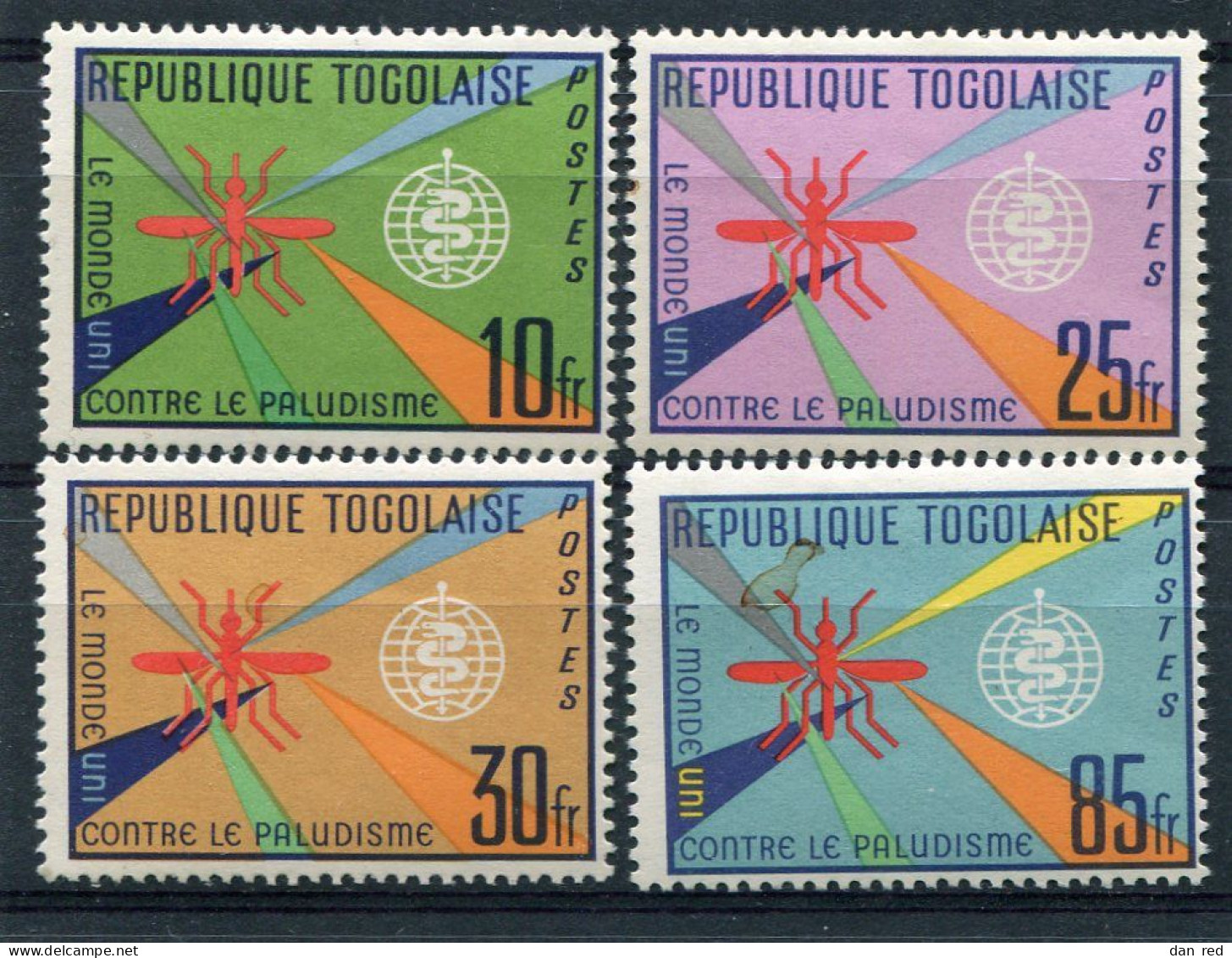 TOGO N° 361 A 364 *  (Y&T) (Neuf Charnière) - Togo (1960-...)