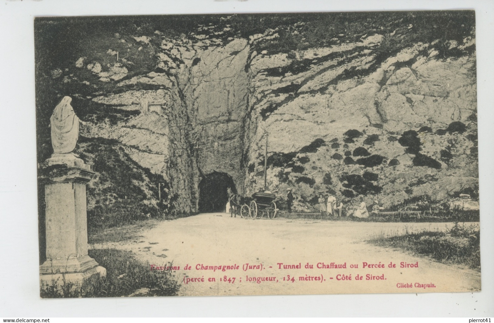 CHAMPAGNOLE (environs) - Tunnel Du CHAFFAUD Ou PERCÉE DE SIROD - Champagnole