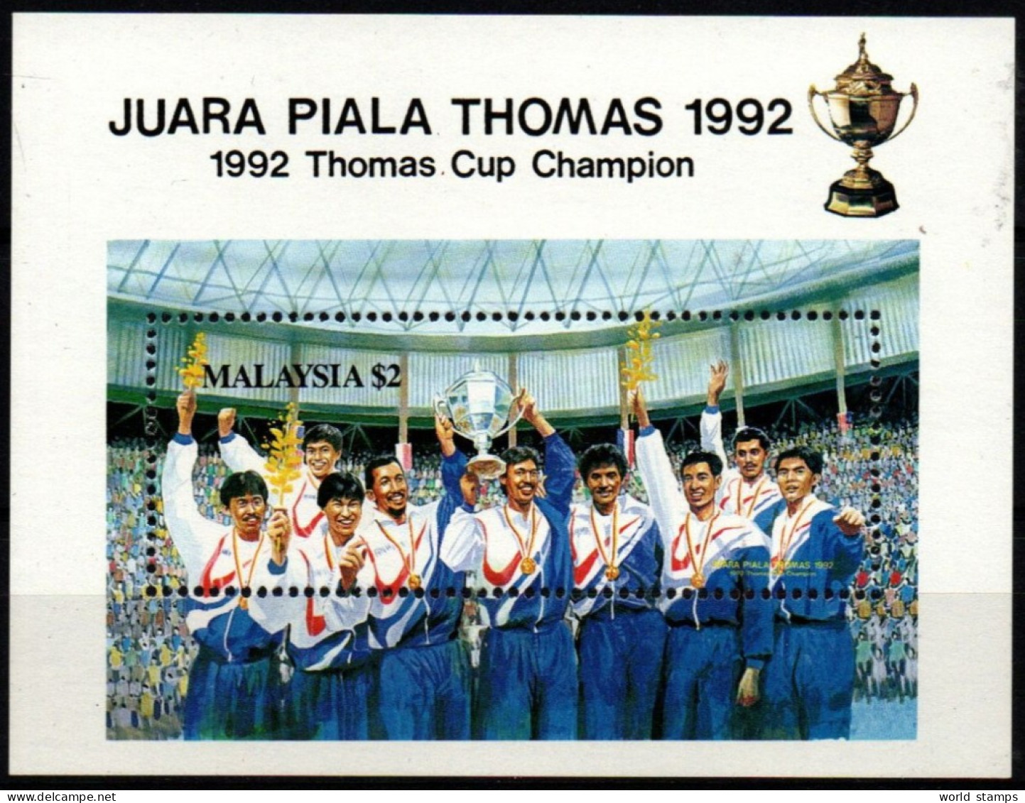 MALAYSIA 1992 ** - Malasia (1964-...)