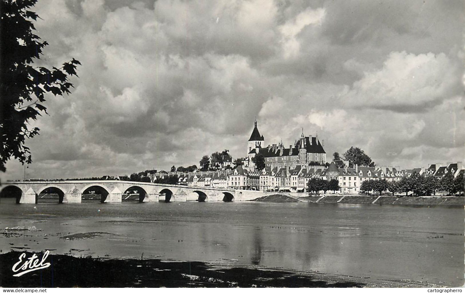 France Cpsm Gien Bridge View - Gien