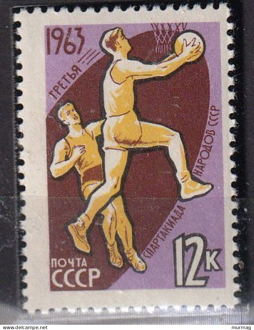 U.R.S.S. - Sports, Basket-ball - 1963 - MNH - Nuevos