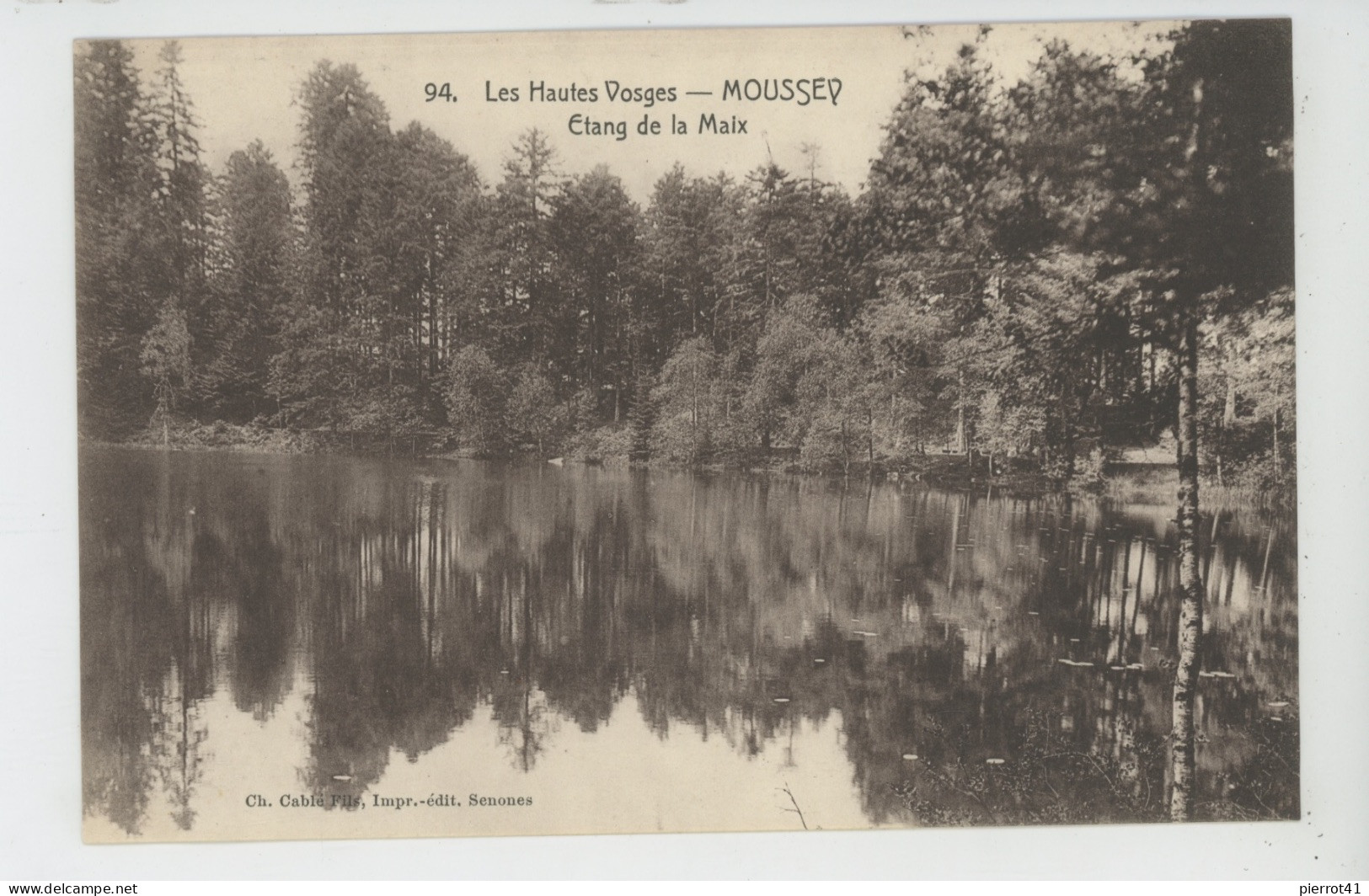 LES HAUTES VOSGES - MOUSSEY - Etang De La Maix - Moussey