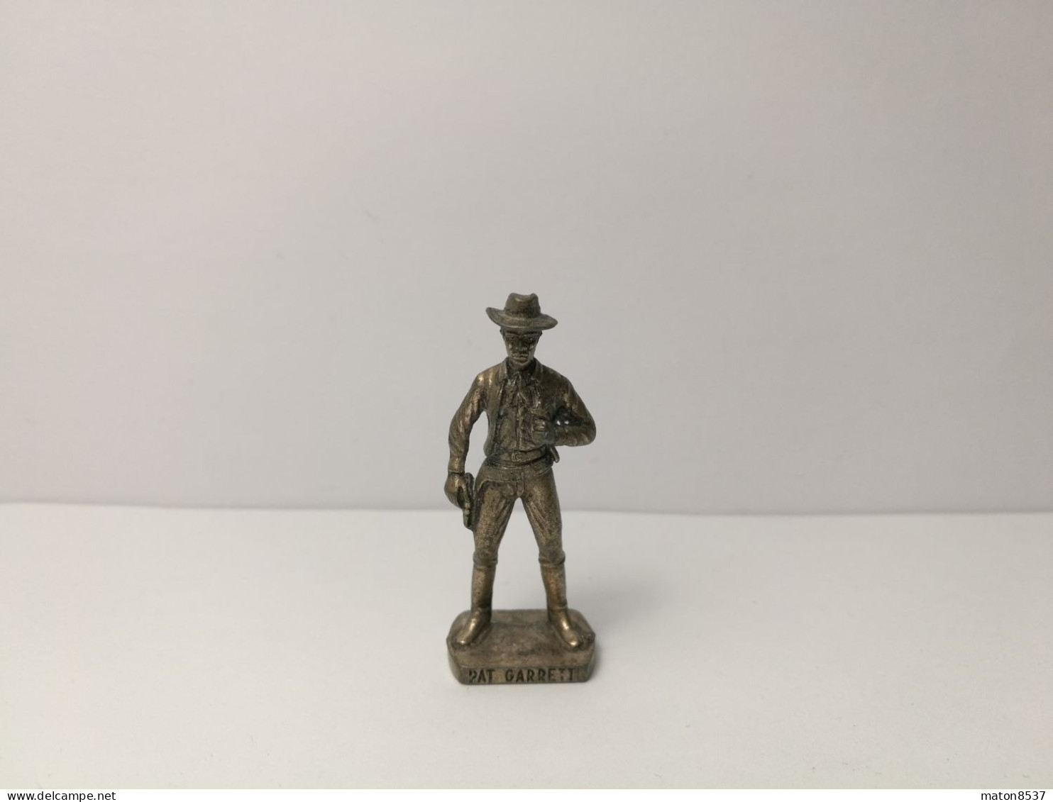 Kinder : K94 N114   Berühmte Westmänner II 1985-93 - Pat Garrett  - Messing  - Scame - 40mm - 6 - Metallfiguren