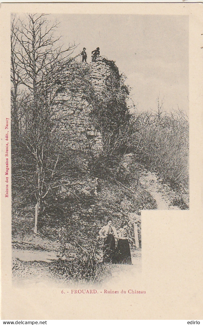 *** 54  ***  FROUARD  Ruines Du Château  Précurseur Neuf Excellent état  - Frouard