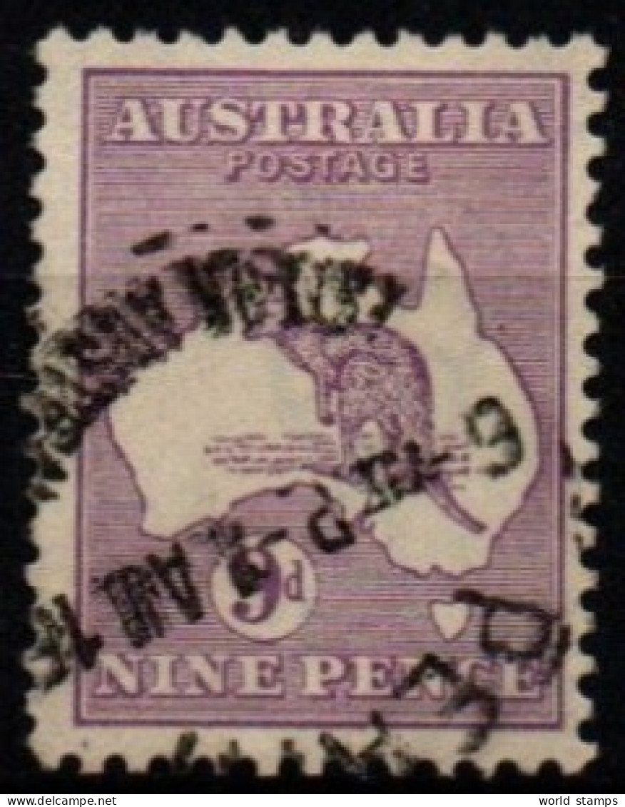 AUSTRALIE 1912-9 O FILIGRANE TYPE III° - Gebruikt