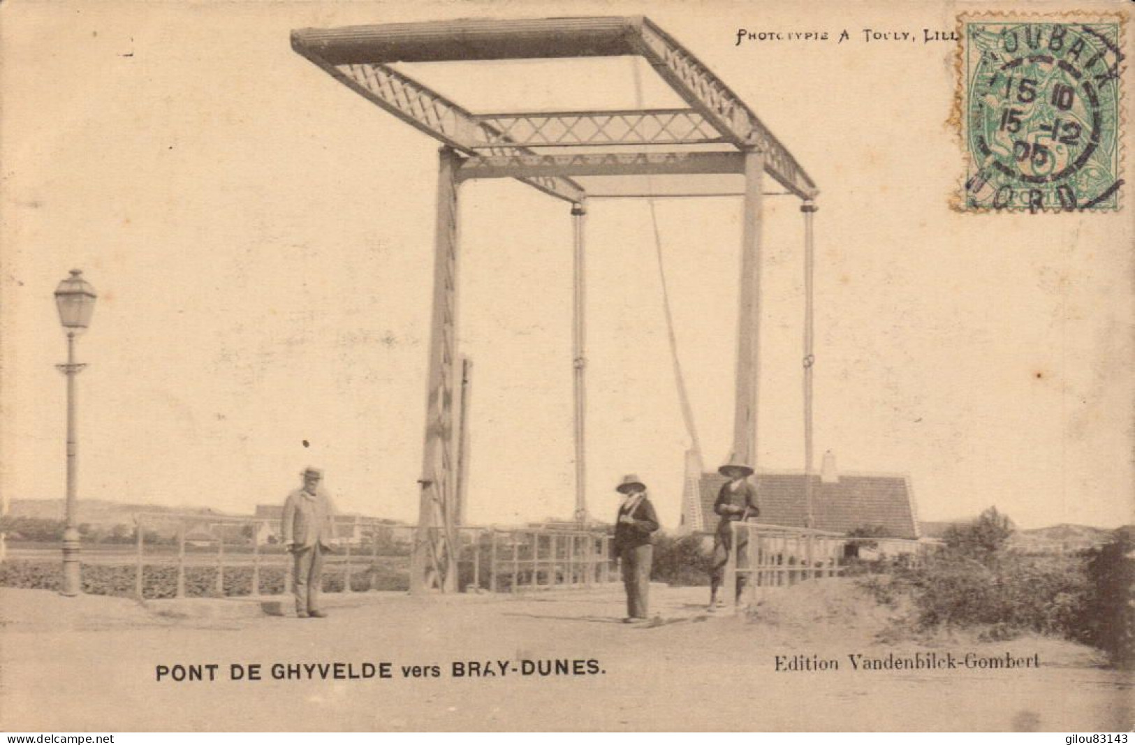 Nord, Bray-Dunes, Pont De Ghyvelde Vers Bray-dunes - Bray-Dunes