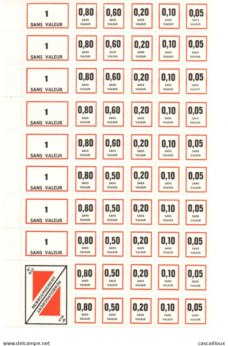 Timbres Fictifs - Phantomausgaben