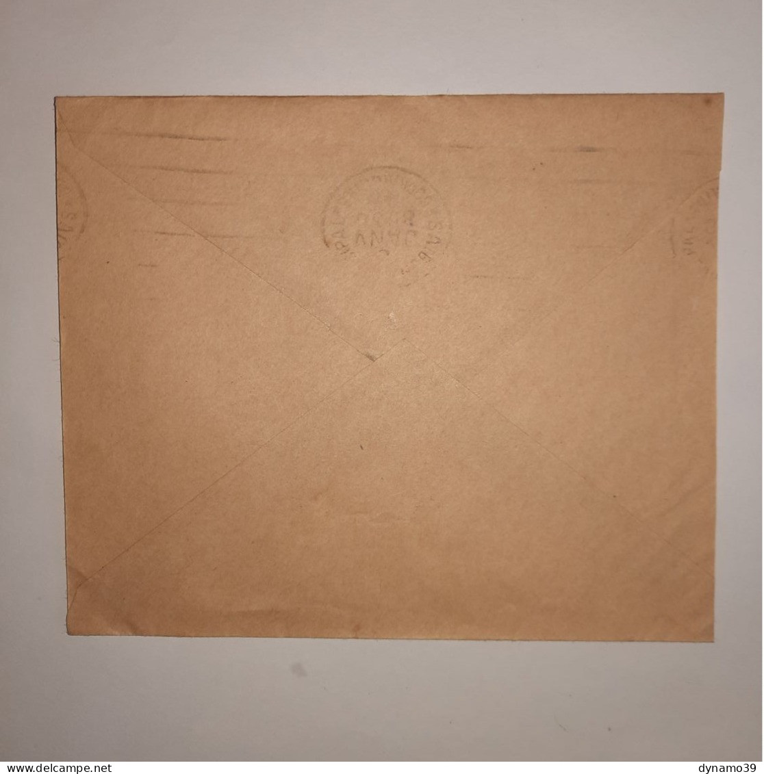 03K6 TRES RARE - ANCIENNE LETTRE ENVELOPPE INDOCHINE 1945 VERS BAGNE POULO CONDORE - Asia (Other)