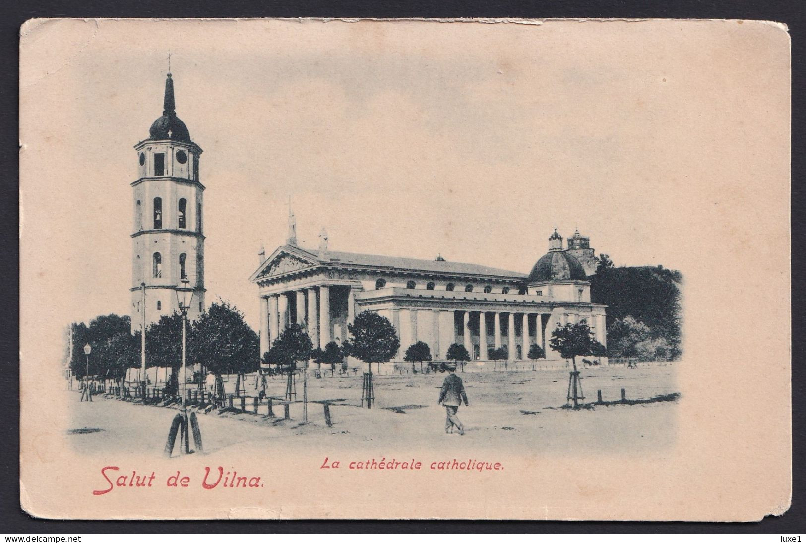 LITHUANIA  ,   Vilnius  ,  OLD  POSTCARD - Lituanie