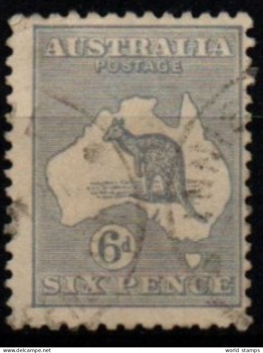 AUSTRALIE 1912-9 O FILIGRANE TYPE II° - Used Stamps