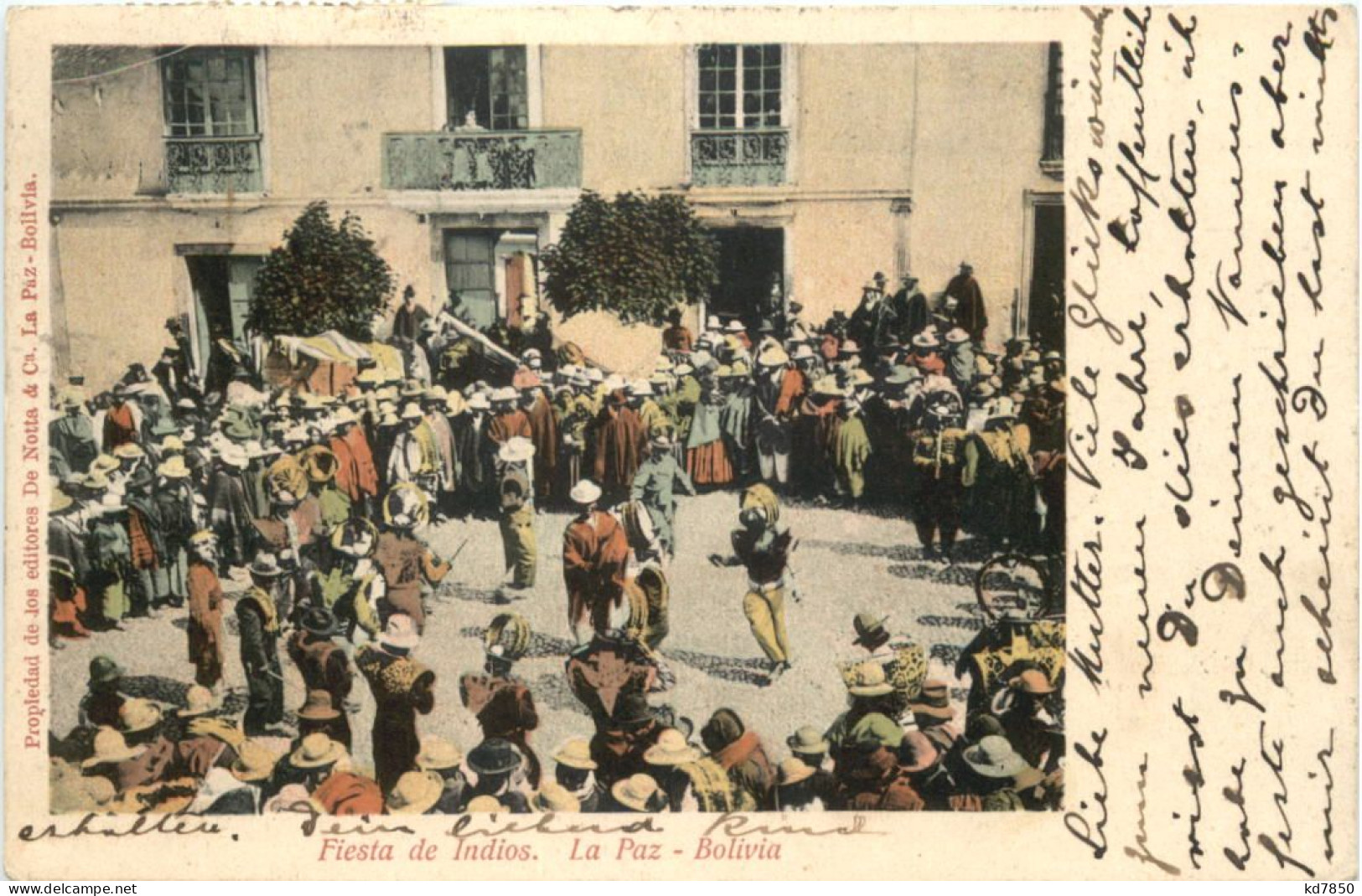 Bolivia - Fiesta De Indios - La Paz - Bolivia