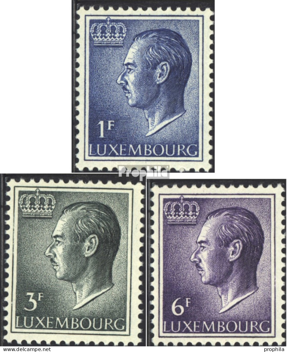 Luxemburg 711yb-713yb (kompl.Ausg.) Postfrisch 1965 Freimarken - Ungebraucht