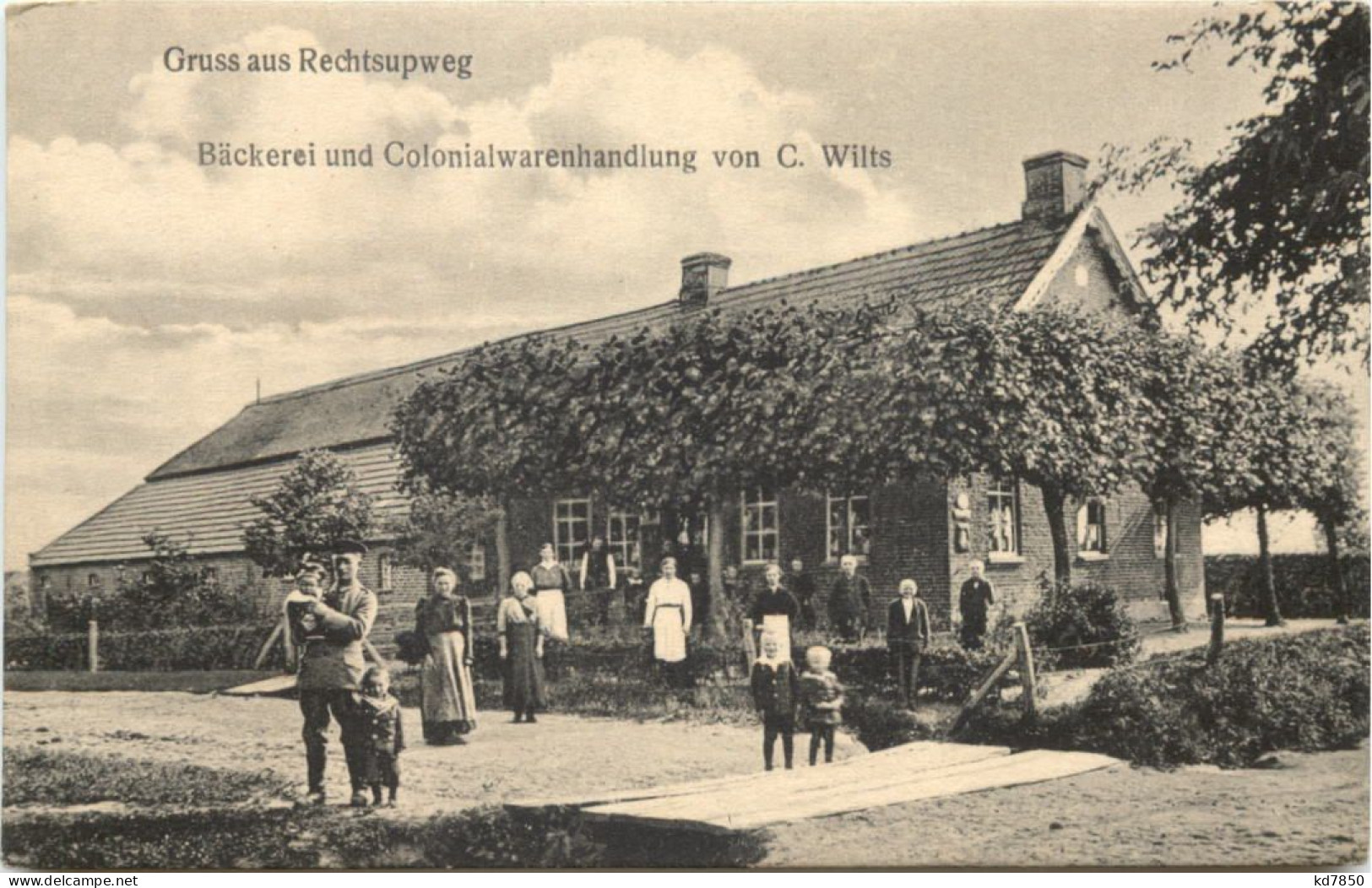 Gruss Aus Rechtsupweg - Bäckerei Von C Wilts - Aurich