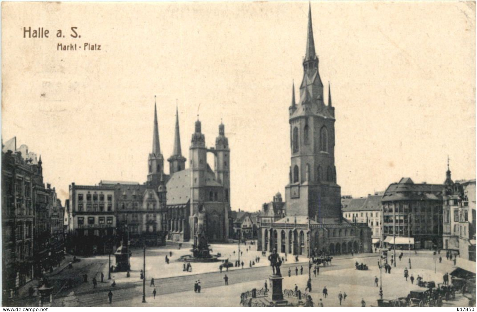 Halle Saale - Markt-Platz - Halle (Saale)