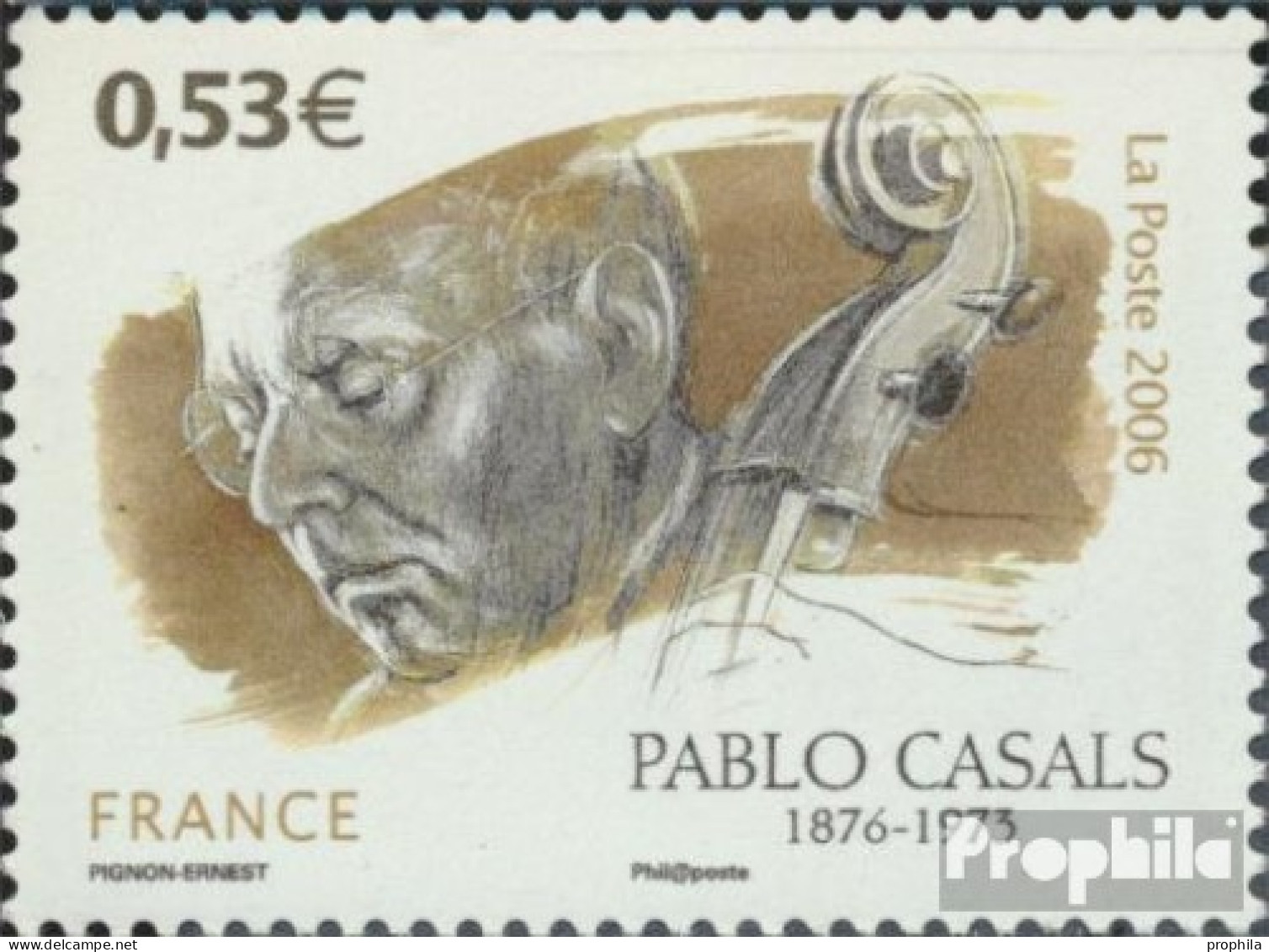 Frankreich 4130 (kompl.Ausg.) Postfrisch 2006 Pablo Casals - Unused Stamps