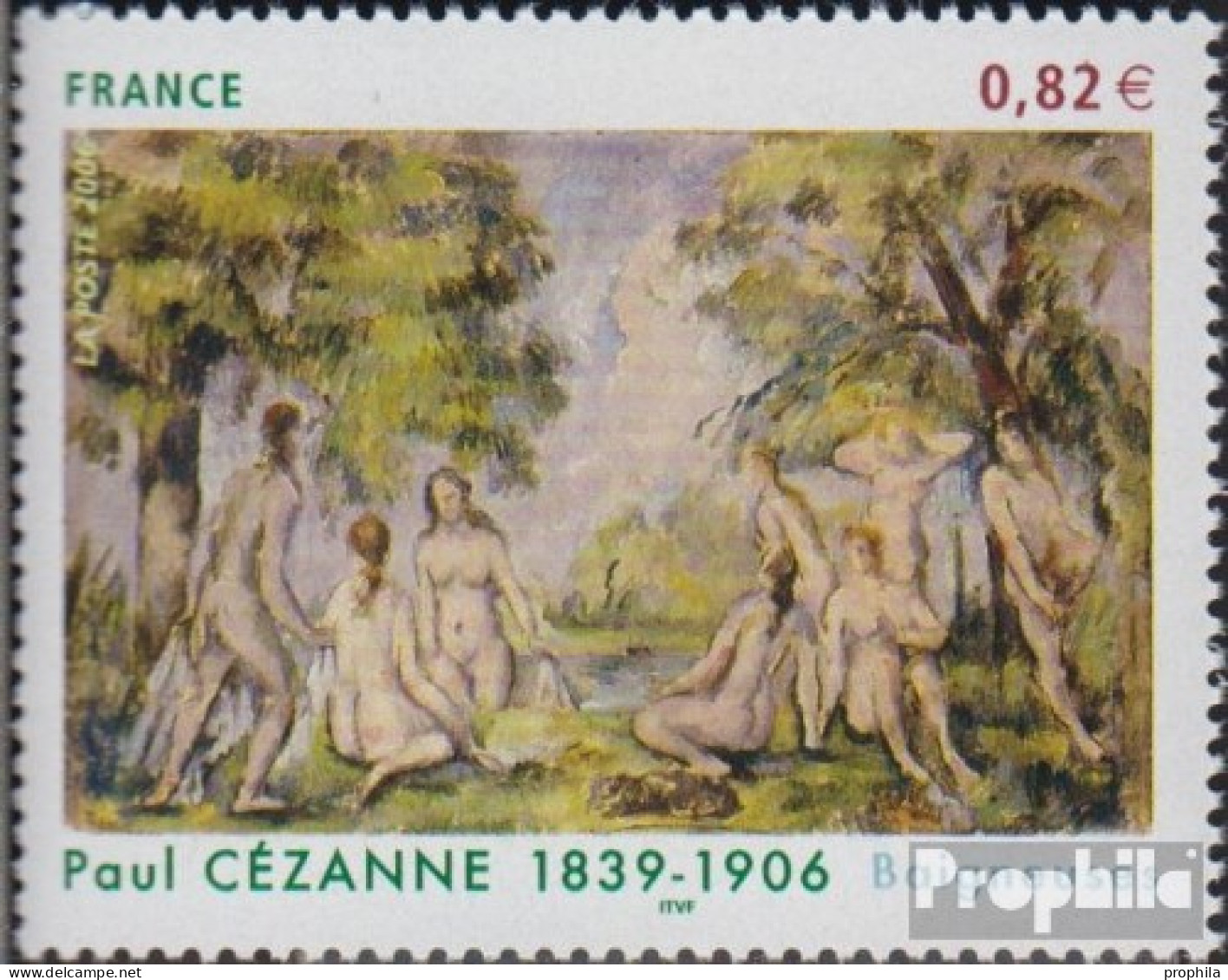 Frankreich 4058 (kompl.Ausg.) Postfrisch 2006 Paul Cezanne - Unused Stamps