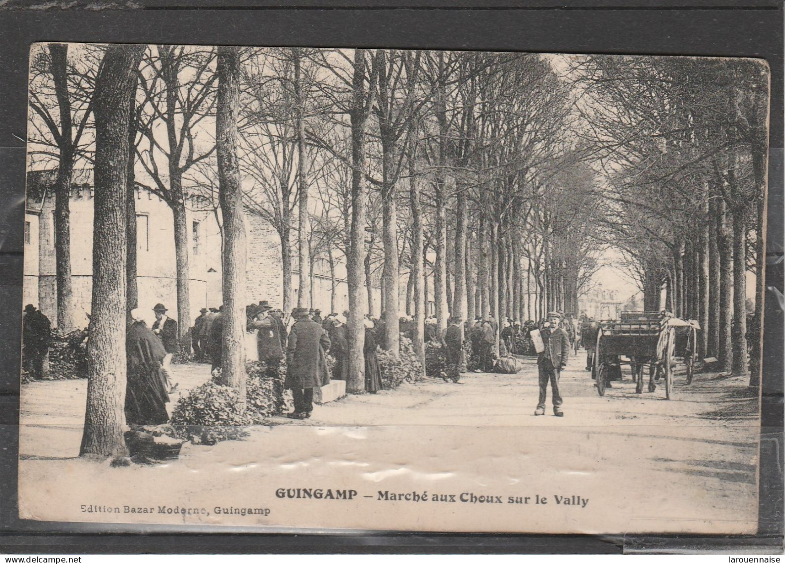 22 - GUINGAMP - Marché Aux Choux Sur Le Vally - Guingamp