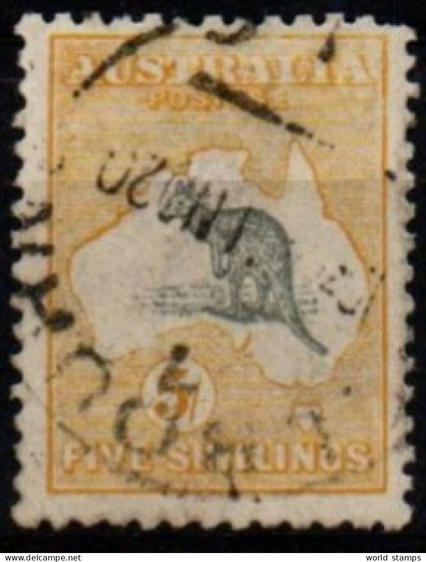 AUSTRALIE 1912-9 O FILIGRANE TYPE II° - Used Stamps