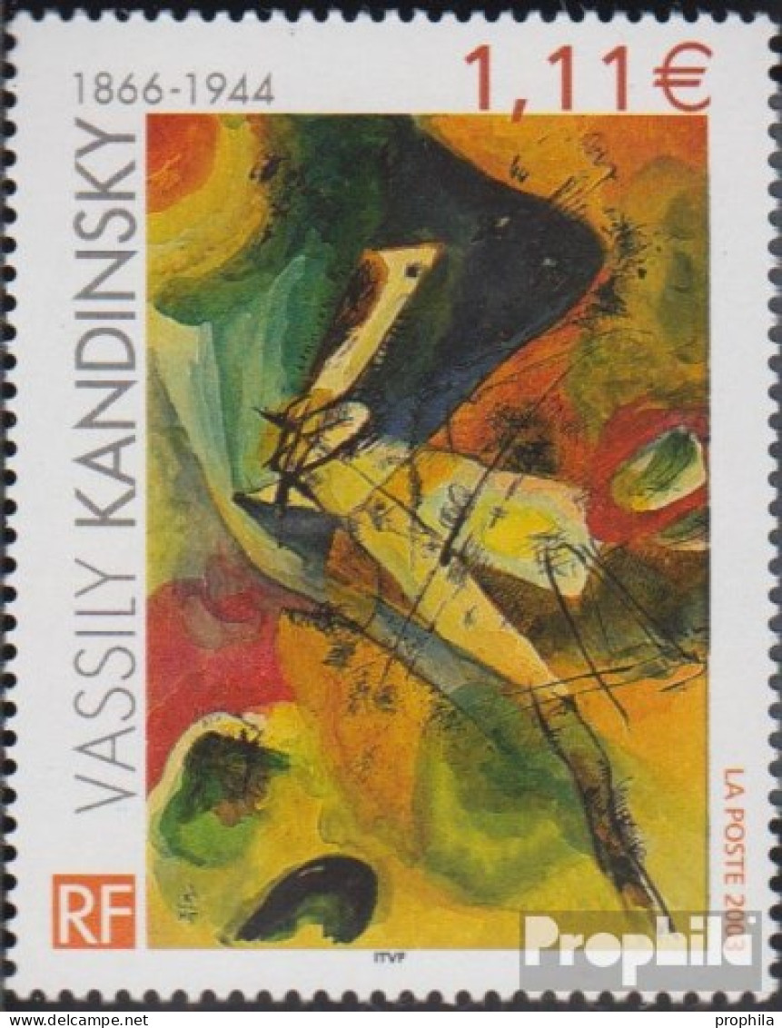 Frankreich 3727 (kompl.Ausg.) Postfrisch 2003 Kunst - Unused Stamps