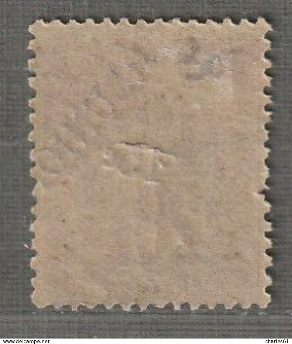REUNION - N°30 * (1891) 15c Sur 20c - Unused Stamps