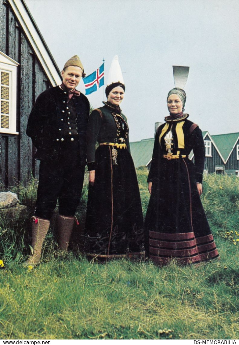 Iceland - Old National Costumes At The Arbaer Folk Museum - Island