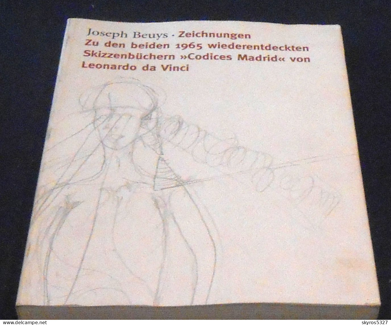 Joseph Beuys – Zeichnungen Zu Den Beiden 1965 Wiederentdecken Skizzenbüchern « Codices Madrid Von Leonardo Da Vinci - Kunst