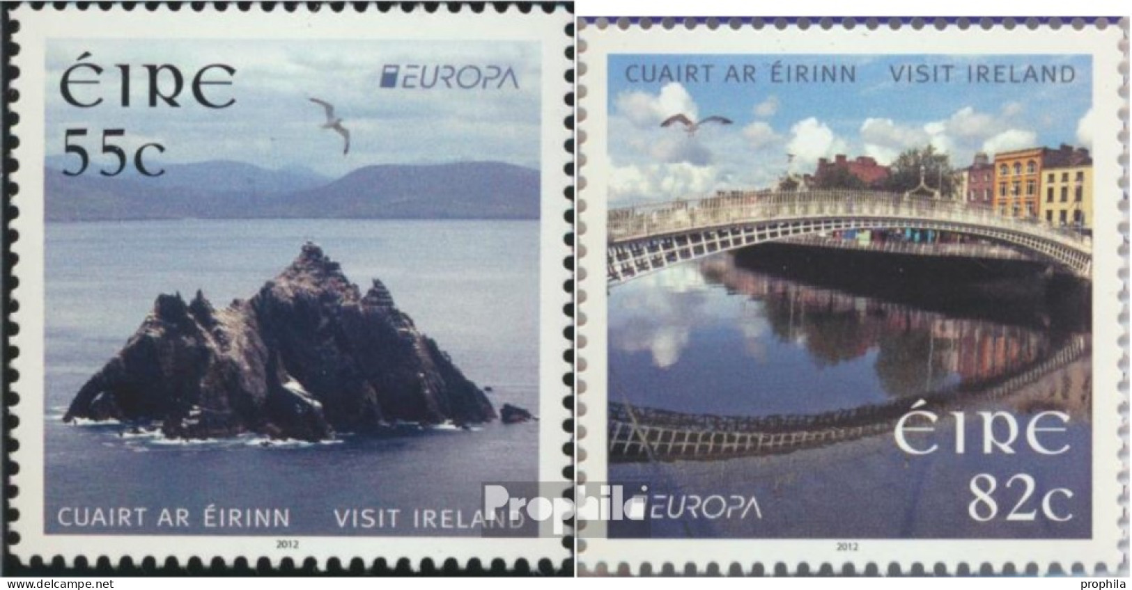 Irland 2016-2017 (kompl.Ausg.) Postfrisch 2012 Besuche - Unused Stamps