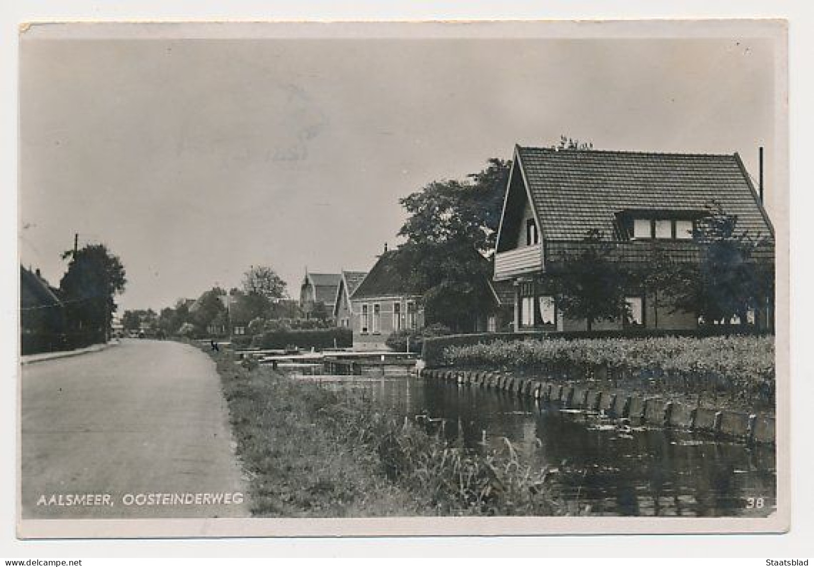 15- Fotokaart Aalsmeer 1942 - Oosteinderweg - Aalsmeer