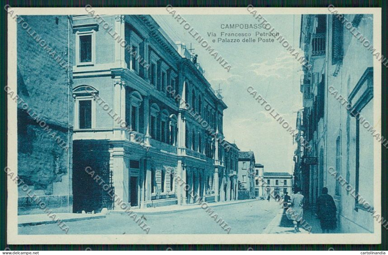 Campobasso Città Poste Cartolina QQ4380 - Campobasso