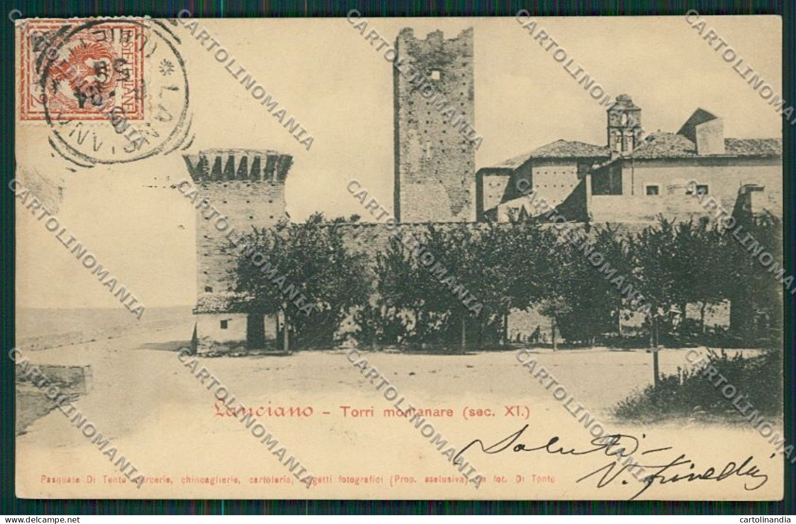 Chieti Lanciano Cartolina QQ4111 - Chieti