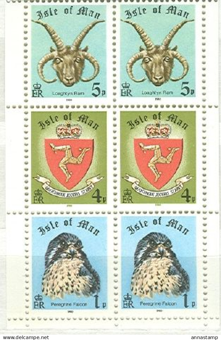 Isle Of Man MNH Booklet Pane - Sellos