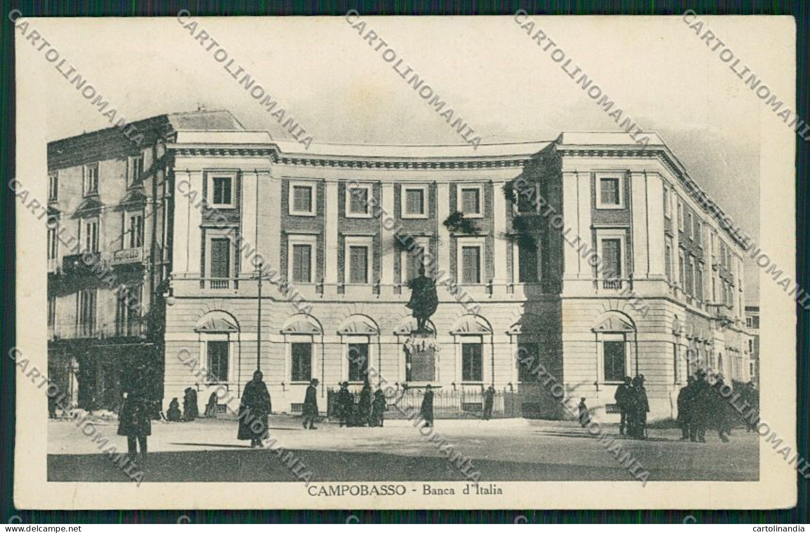 Campobasso Città Banca Cartolina QQ4396 - Campobasso