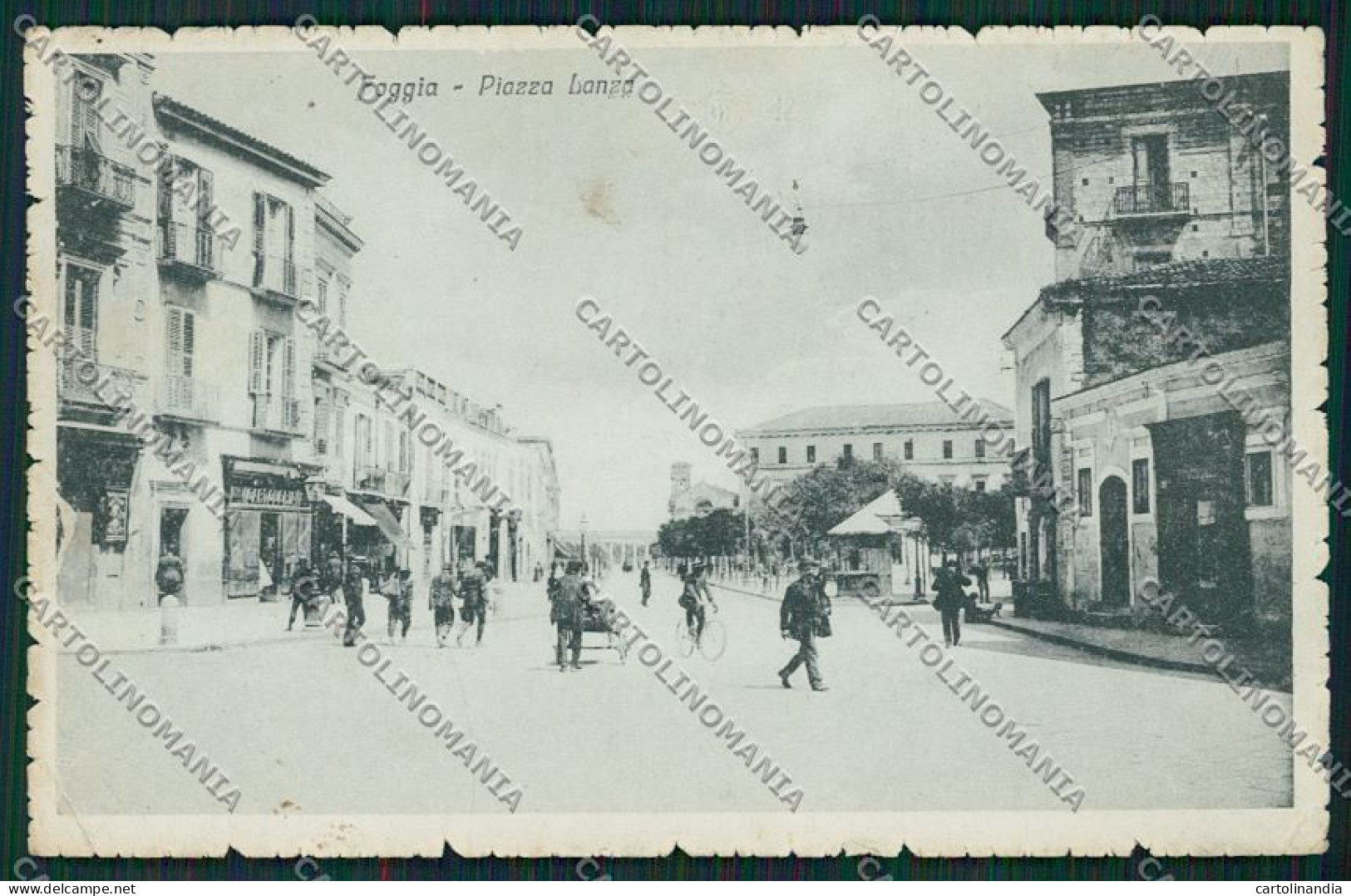 Foggia Città PIEGHE Cartolina QQ4791 - Foggia