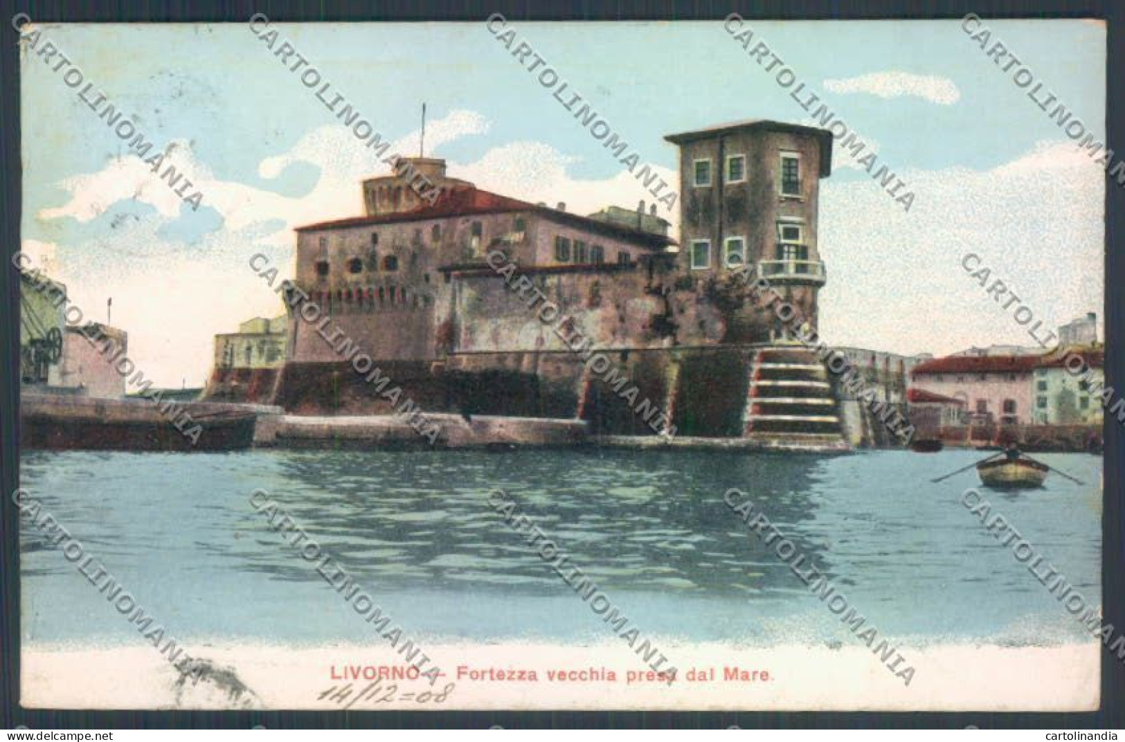 Livorno Città Fortezza Vecchia Cartolina ZG1447 - Livorno