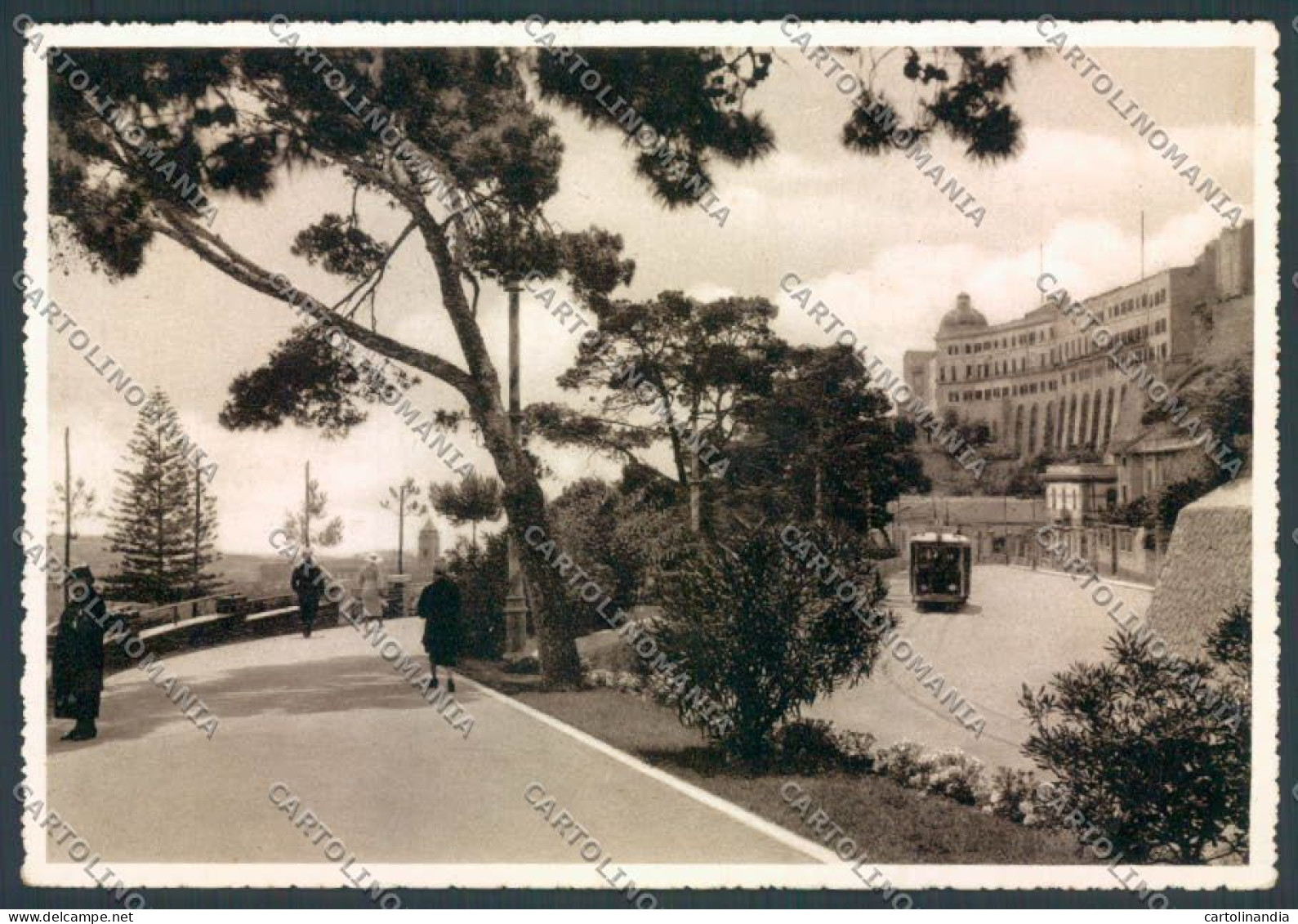 Cagliari Città Tram Foto FG Cartolina ZF6286 - Cagliari