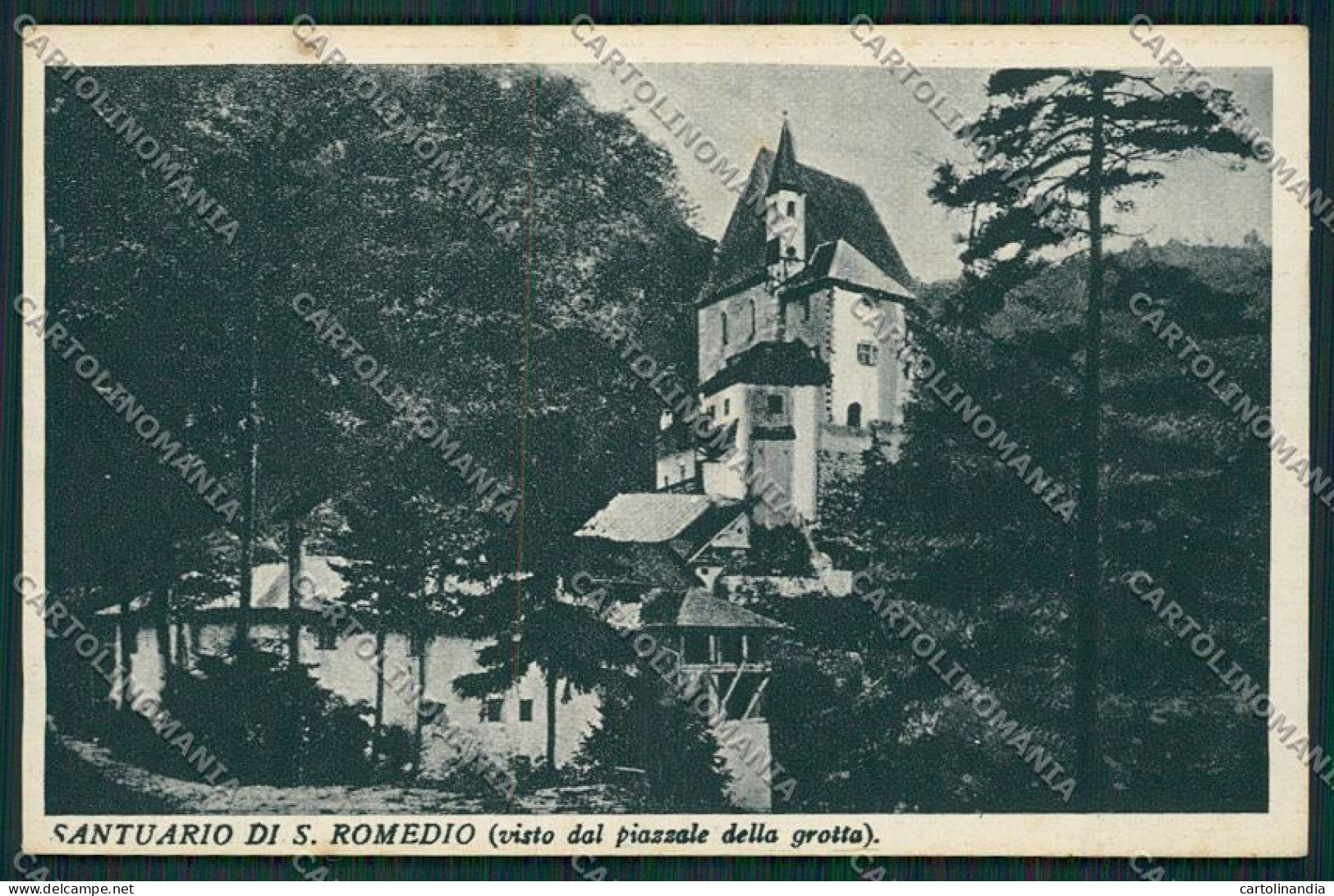 Trento Val Di Non Santuario San Romedio Cartolina ZC2813 - Trento